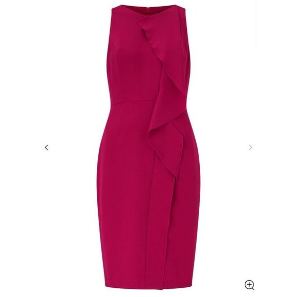 ADRIANNA PAPELL SHEATH DRESS SZ 6 - Picture 4 of 4